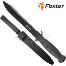 Vojenský nôž FOXTER Black 29cm s puzdrom