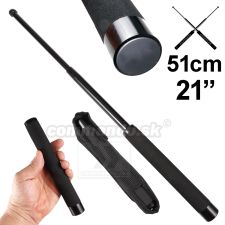 Teleskopický obušok 21" 51cm Telescopic Baton Black