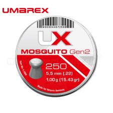 Diabolky Umarex UX Mosquito Gen2 5,5mm 250ks Flat pellets .22