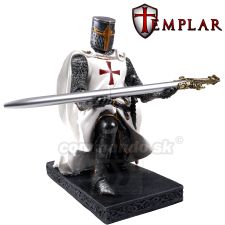 Templar Rytier v pokľaku soška 17cm 766-7852