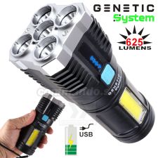 GENETIC Systems 5W 625 lumen USB Flashlite