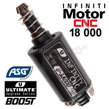 Vysokozáťažový CNC motor INFINITY  U-18000 ASG long