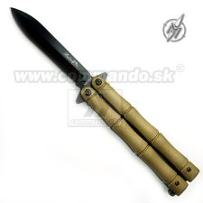 Martinez Albainox Motýlik Balisong Bone zatvárací nôž 36234