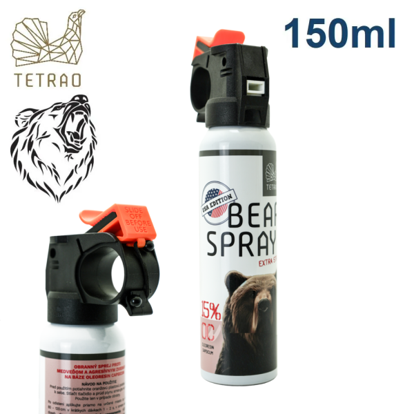 Sprej na medvede TETRAO- Bear spray  150ml