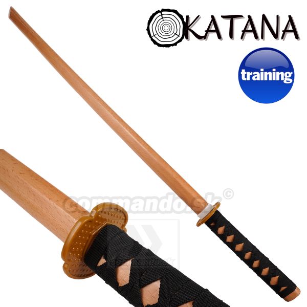 Treningová Katana drevená Training Katana Natural 32677