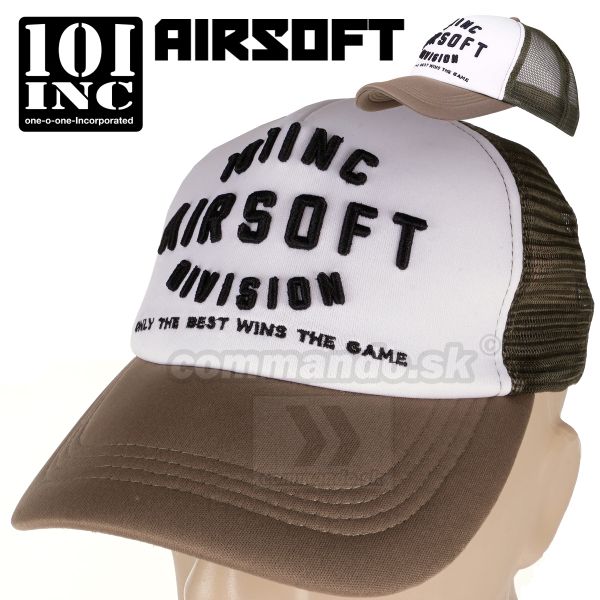 AIRSOFT DIVISION Mesh šiltovka Baseball Cap 101 INC