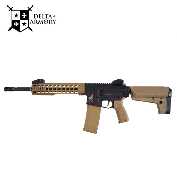 Airsoft Delta Armory M4 AR15 KeyMod 10" Charlie Half Tan