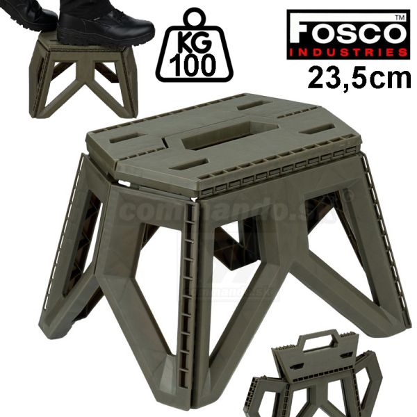 Skladacia Outdoor stolička a stôl malý Stool Fosco Industries