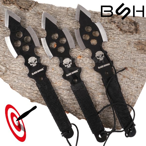 BSH Black Savage 3 vrhacie nôže 22,5cm