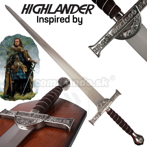 MacLeod meč inspired by HIGHLANDER