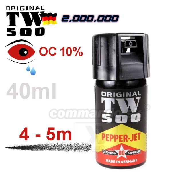 Obranný sprej TW500 Pepper JET 40ml Kaser Slzný sprej