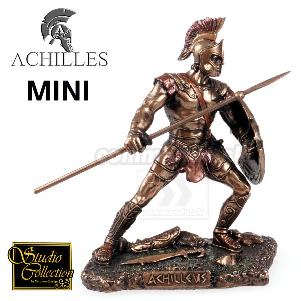 Achilles grécky bojovník 9cm mini soška 708-78233 Achilleus