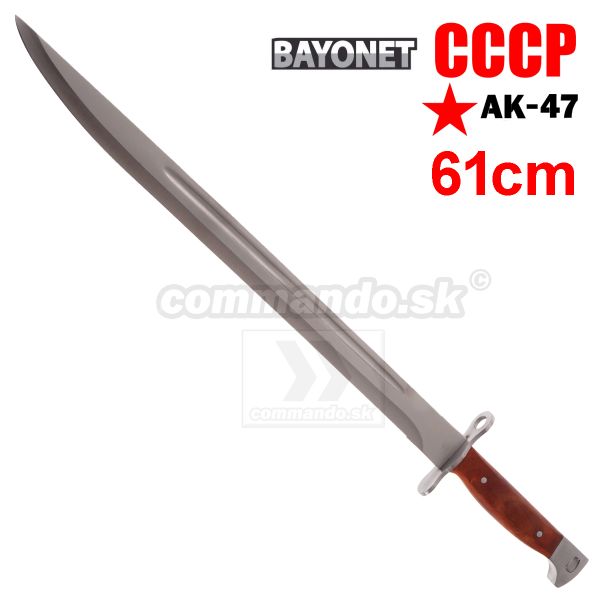 AK 47 CCCP 61cm bajonet bodák nôž Knife