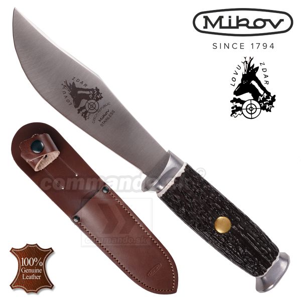 Mikov Lovecká dýka Lovu Zdar 382-NH-1 nôž s pevnou čepeľou