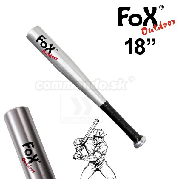 Baseballová pálka AMERICAN hliníková 18" 46cm Fox Outdoor