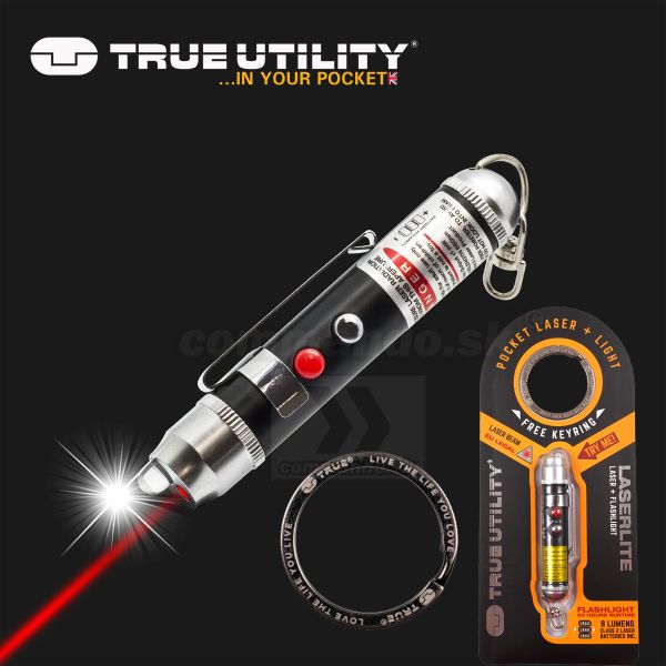 Mini svietidlo a laser LASERLITE True Utility TU211K